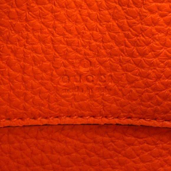 Gucci Jackie Leather Shoulder Bag Orange - Picture 11 of 11